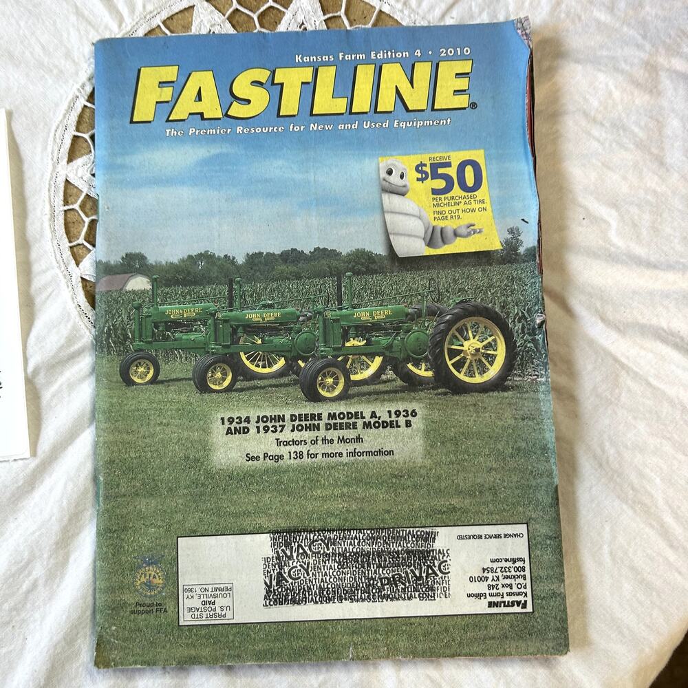 SKU 1955 Fastline Kansas Farm Edition 4 2010 Equipment Catalog flaw